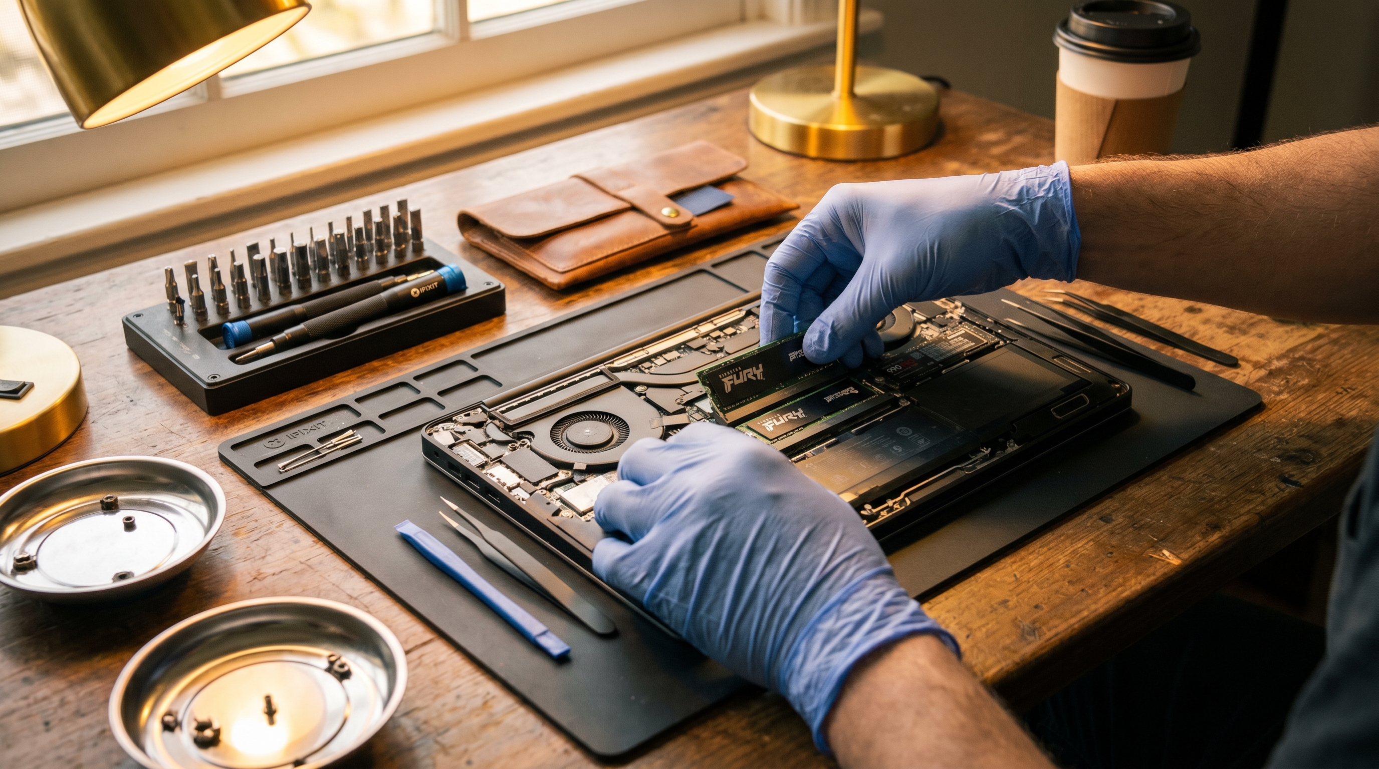 RAM and SSD upgrade for laptop
